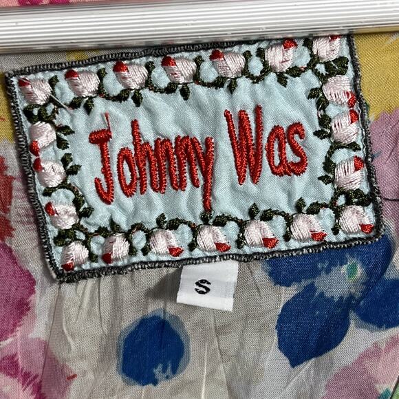 Johnny Was‎ Flower Pattern Dress Beams Size SM - Picture 3 of 12
